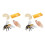 2 Sets 4 Simulation Bienen Lebenszyklus Modell Für Kinder 2