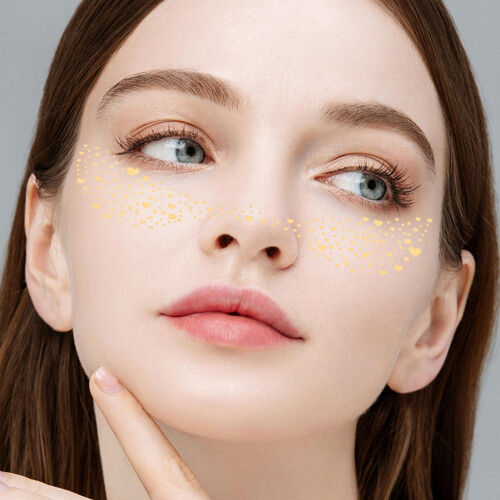 6 Hojas Pegatinas Impermeables De Para Maquillaje 2