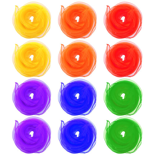 12Ud Pañuelos De Multicolor Para Y