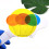 1 Set Farbfilterplatten Farblernmaterial Kognitives Spielzeug Kinder 5