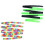 2St Kite Tail Flachband Bunter Streamer Regenbogen Deko 6