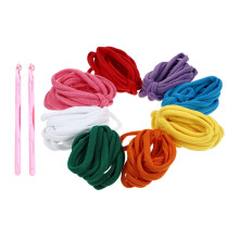 1 Set Diy Geflochtenes Elastisches Seil Bunt Für Drahtweben Schlaufen