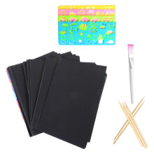 Juego De Papel Negro Para Arte Y Manualidades