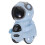 Mini Robot Rc Con Led, Y Para Niños (Azul ) 2