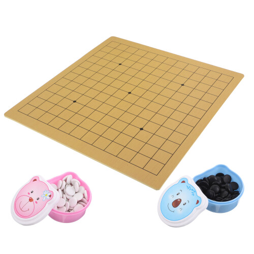 De Go Infantil Con Tablero Doble Y Caja De