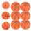 1 Set 6 Teile Gummibasketball Spielzeug Mini Für Kinder 7