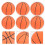 1 Set 6 Teile Gummibasketball Spielzeug Mini Für Kinder 5