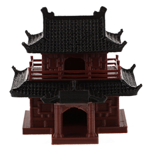 3Stk Kunststoff Mini Figuren , Bonsai Und Aquarium