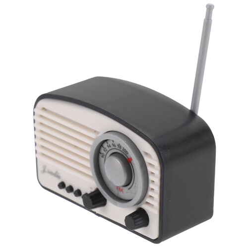 Radio Modell Vintage Stil Mit Bastelbogen 1