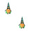 2 Unidades De Verde Buffalo Tomte, Escandinavas 8