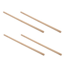 4Stk Mahjong Push Tool Aus Holz Beige Komfortabel Und Langlebig
