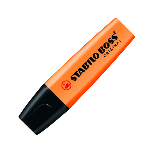 Stabilo Boss Original Highlighter Orange (Pack of 10)