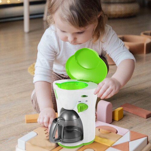 1 Muebles Mini Cafetera Juguete Para Niños 2