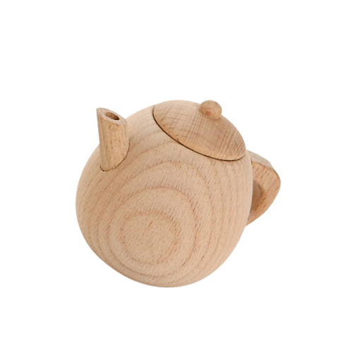 1 Cubertería Madera Tetera Cocina Tamaño L