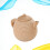 1 Cubertería Madera Tetera Cocina Tamaño L 3