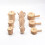 1 Cubertería Madera Tetera Cocina Tamaño L 9