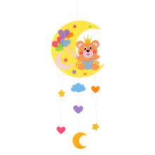 1 Set Diy Dreamcatcher Bastelkit Für Kinder Hängende Wanddekoration