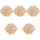 5 Piezas Tablero Madera Bolas Mármol Aprendizaje Niños 5