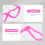 20 Unidades Gafas Decorativas Forma Corazón Para (Rosa) 11