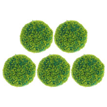 5 Unidades Bola Topiaria Artificial 1,2 Cm Decoración