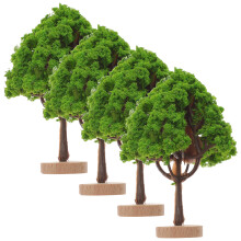 12 Unidades Árboles De Calle En Miniatura Para De Arena