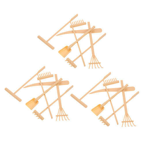 12 Sets Mini Sand Zen Garten Zubehör – Rechen Für Desktop 1