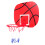 Ensemble De Jeu De Basket-ball À Design Pour Enfants 9