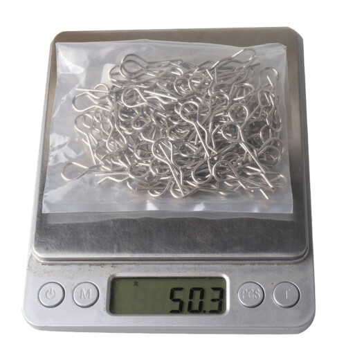 100 Pièces Boucle En Forme En Inoxydable Pour 1:10 2