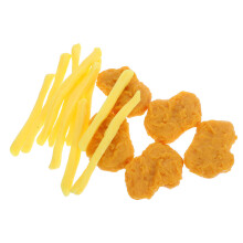 De Papas Fritas Artificiales Y Cubitos De Realistas