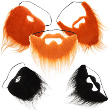 15 Pièces Moustaches Faux Auto-Adhésives Pour Déguisement Fantaisie