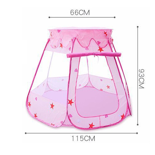 Pour Enfants Maison De Jeu Rose 1