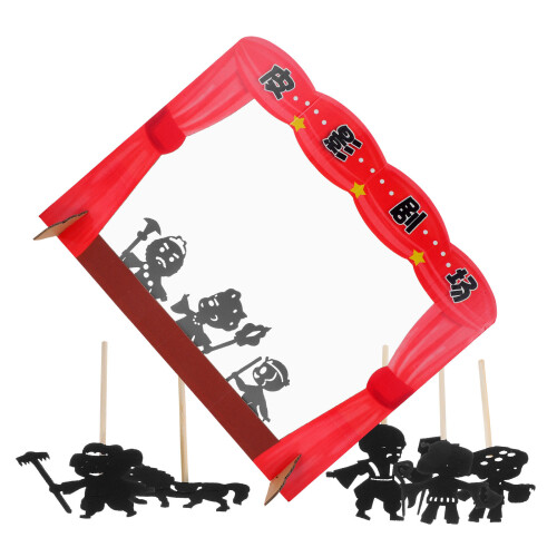 4 Kits Créatifs De Marionnettes D'ombres Et Accessoires 2
