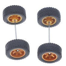 5 Paires De Roues Remplaçables Pour Jouet 1/64
