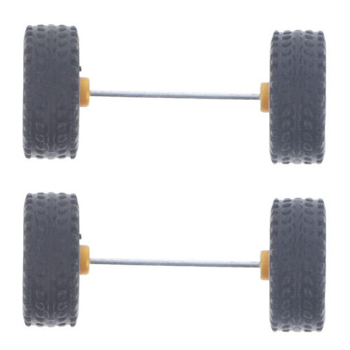 5 Paires De Roues Remplaçables Pour Jouet 1/64 1