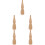 5 Pièces Figure En Bois Pour Jeu Et Décoration 8