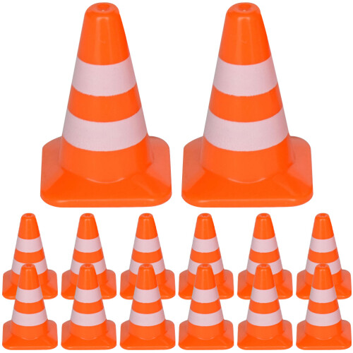 28 Pièces Cônes Miniatures Routière Enfant 1