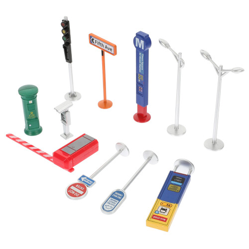 2 Ensembles De Panneaux De Routière Pour Enfants 1