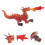 2 Pièces Statue De Dragon De Bureau En Feu Figurine Sculpture 10