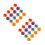 100 Unidades De Plástico Educativos Color 10