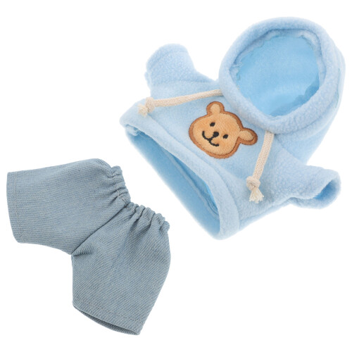 4 Piezas Conjunto Ropa Peluche Vaqueros 20 Cm 1