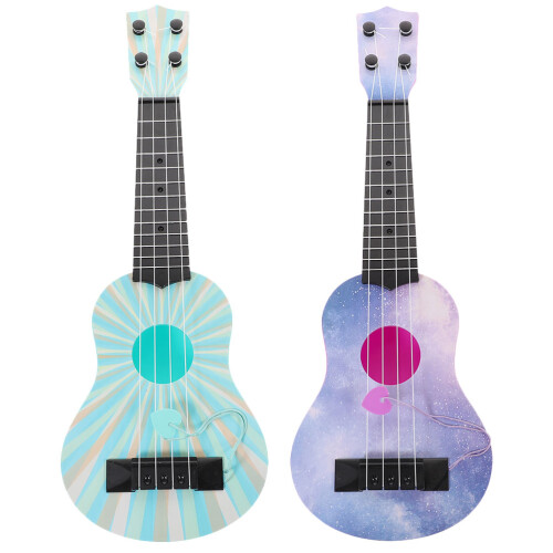 2 Pièces Enfant Ukulélé Jouet Instrument Éducatif