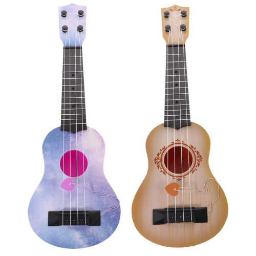 2 Pièces Enfant Ukulélé Jouet Instrument Éducatif 1