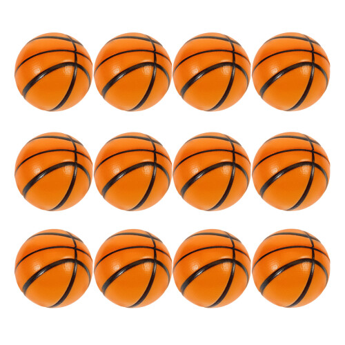 12 Pièces Squeeze Ball Basket-Ball Élastique Anti-Stress