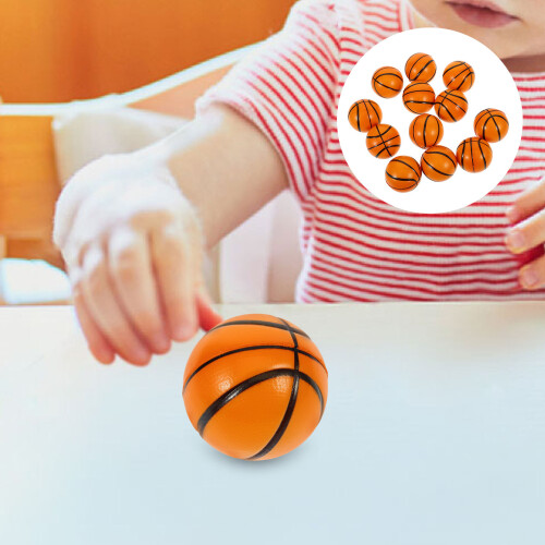 12 Pièces Squeeze Ball Basket-Ball Élastique Anti-Stress 2