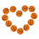 12 Pièces Squeeze Ball Basket-Ball Élastique Anti-Stress 7