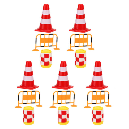1 Set De Panneaux De Routière Pour Enfants