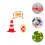 1 Set De Panneaux De Routière Pour Enfants 6