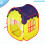 Enfant Pliable Intérieure Piscine Balles Violette 7