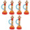 6 Pièces Instrument Bois Jouet Éducatif Enfant 4