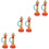6 Pièces Instrument Bois Jouet Éducatif Enfant 6